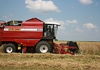 "GOMSELMASH" WILL TEST THE GRAIN HARVESTER ON GAS FUEL
