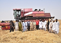 PALESSE COMBINE PASSED FIELD TESTING FOR THE FIRST TIME IN PAKISTAN