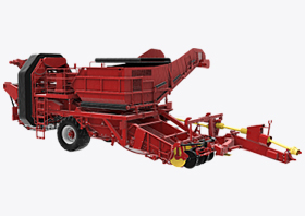 SEMI-TRAILED POTATO HARVESTER WITH LATERAL DIGGING PT2