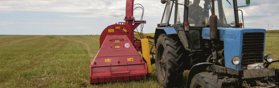 MOUNTED ROTARY MOWER-SHREDDER CH15