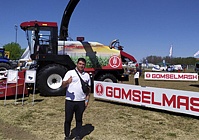 EXHIBITION IN ARGENTINA WITH AGRICULTURAL MACHINERY GOMSELMASH